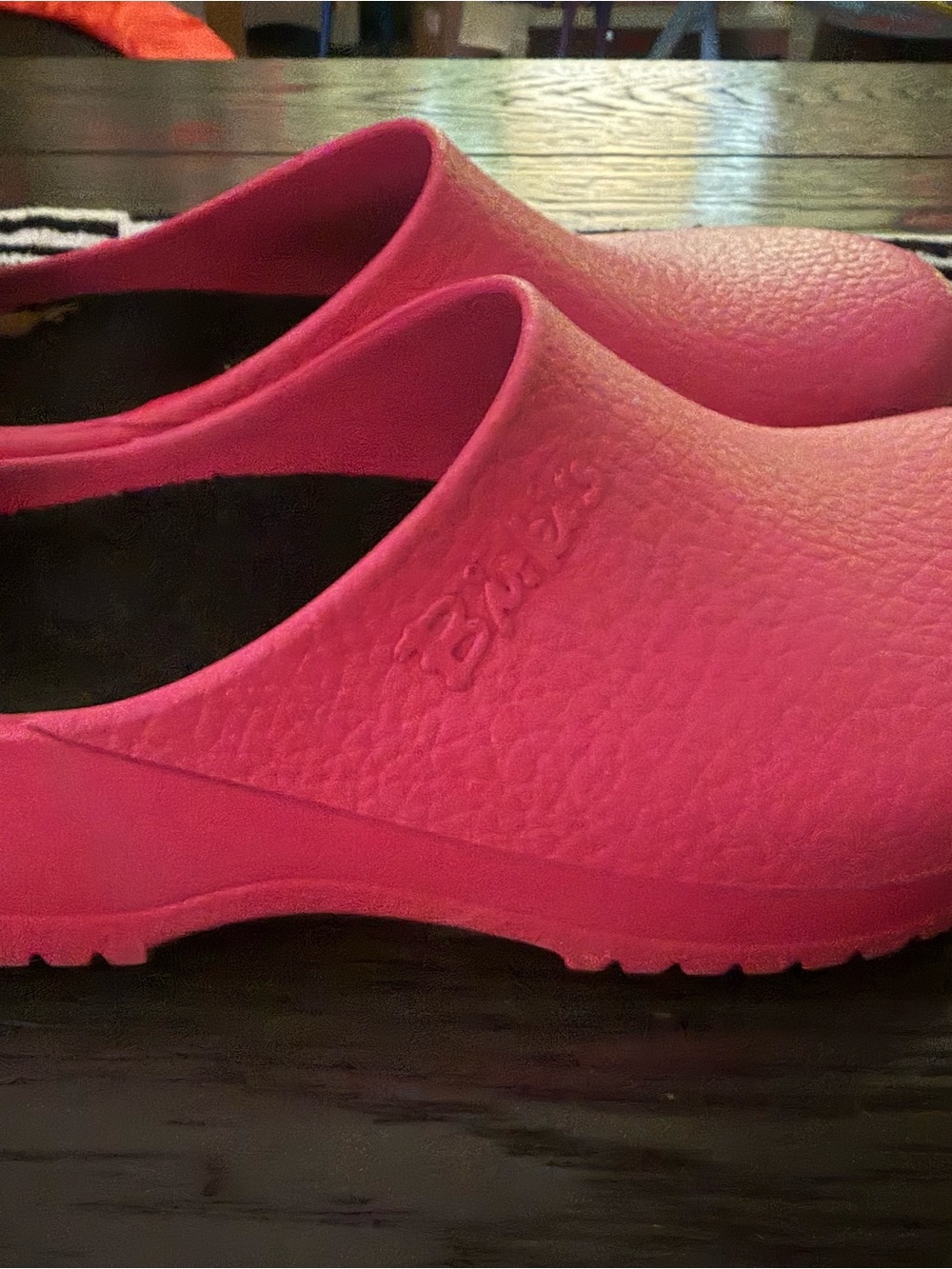 Birkenstock Super-Birki clogs in the vibrant Raspberry Sorbet size 8 - Picture 4 of 12